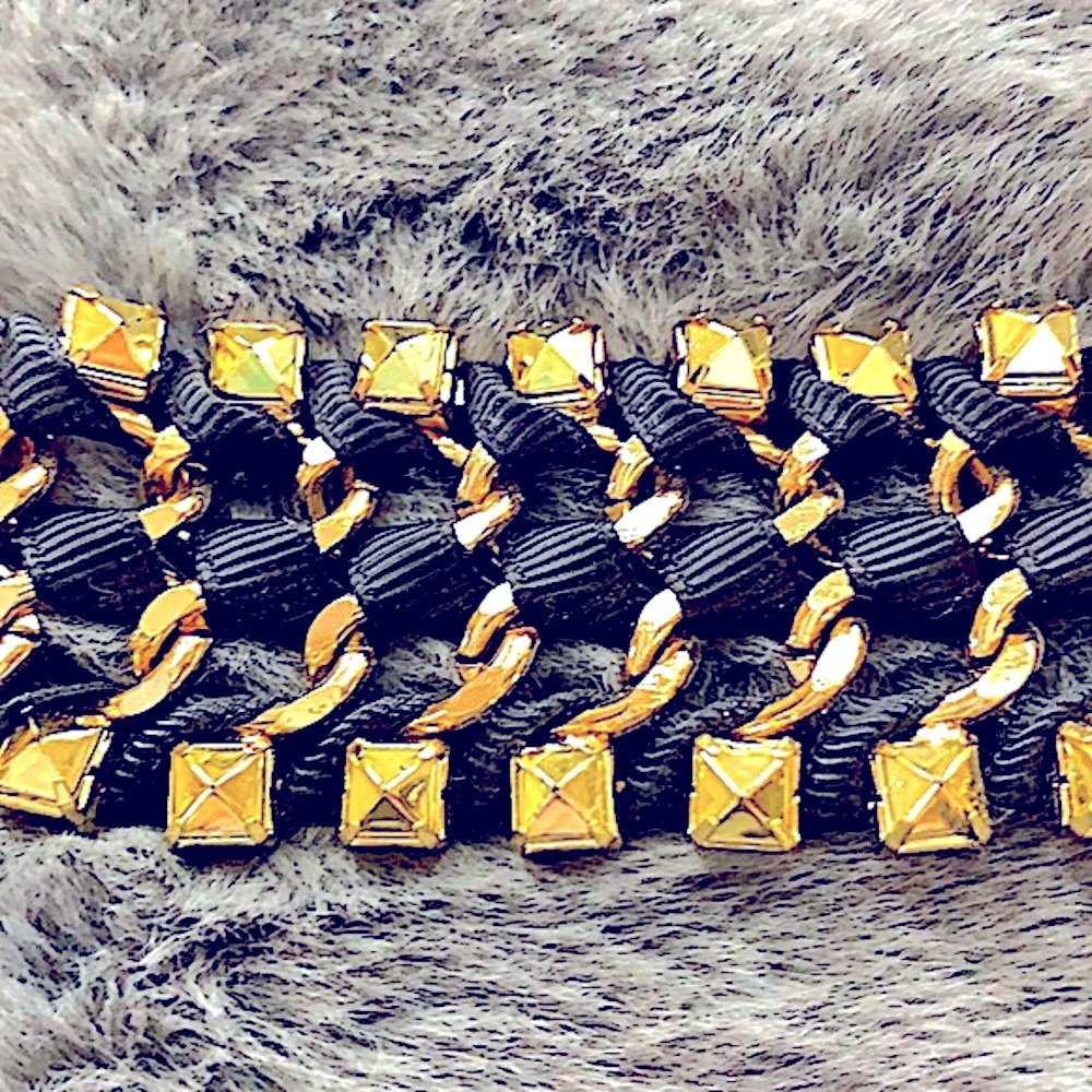 Metal & Rope Cuff - Picture 2 of 3